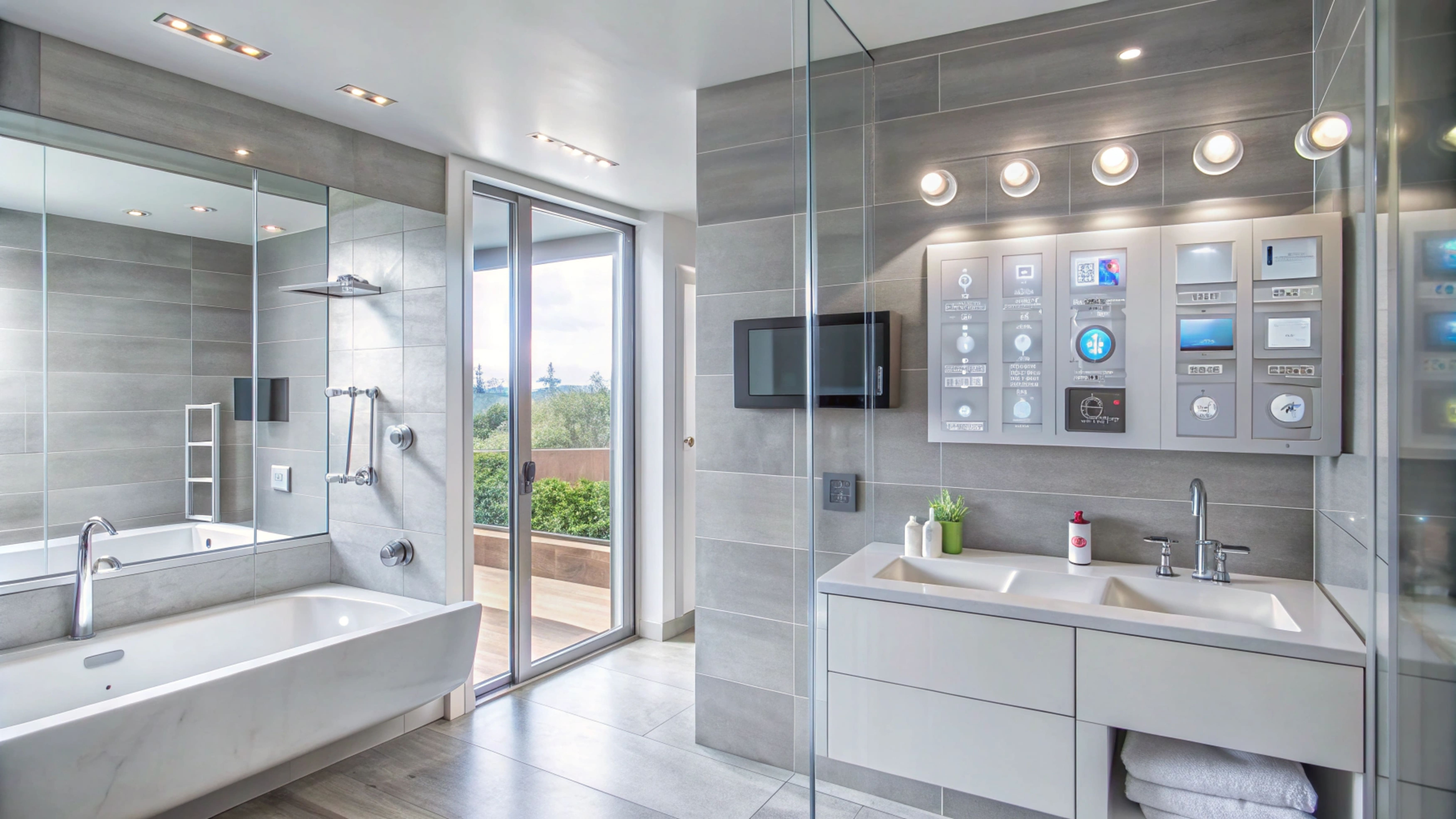 Premium bathroom fittings installation, including water closet and heater
                            fixing.